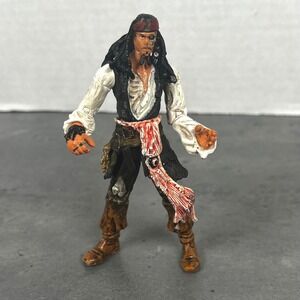 Jack Sparrow Cursed Skeleton, Disney Pirates of the Caribbean Action Figure 4in